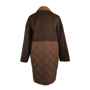 Unisex Y.A.S - Wool coat, size 38 - Brown (2)