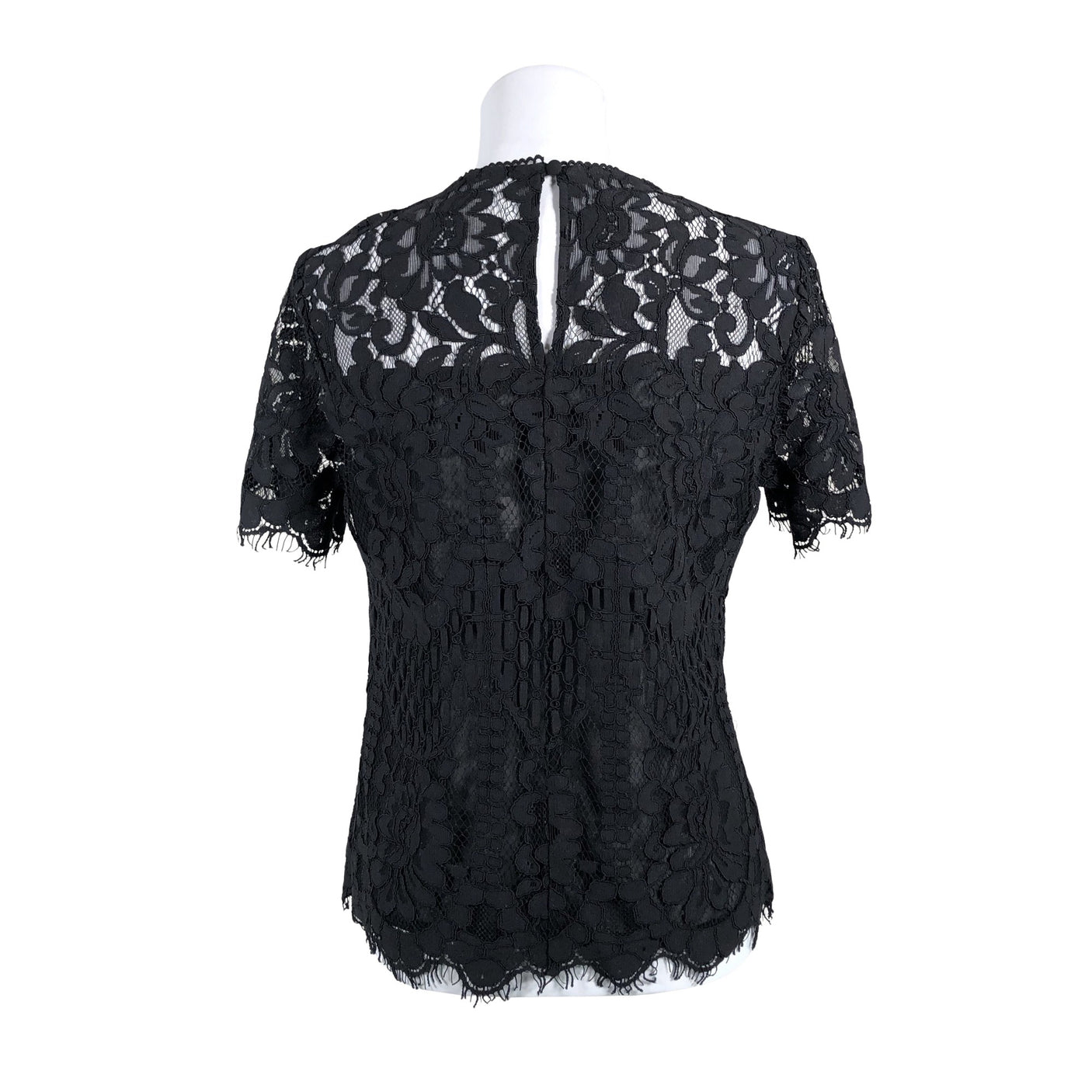 Unisex Lipsy London - Short-sleeved blouse, size 40 - Black (2)