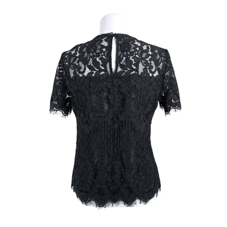 Unisex Lipsy London - Short-sleeved blouse, size 40 - Black (2)