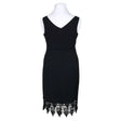 Unisex Armani Jeans - Schiffon dress, size 42 - Black ()