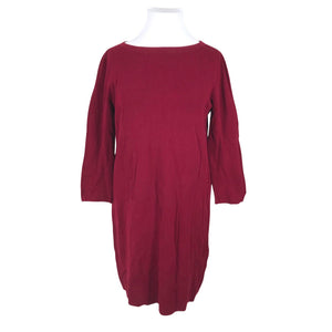 Unisex Esprit - Knit dress, size 44 - Wine red (1)