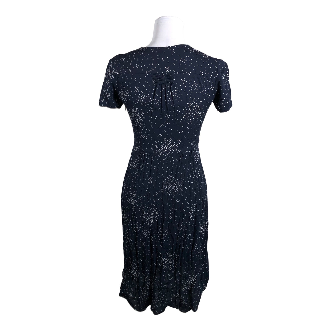 Unisex Jigsaw - Schiffon dress, size 32 - Blue (1)
