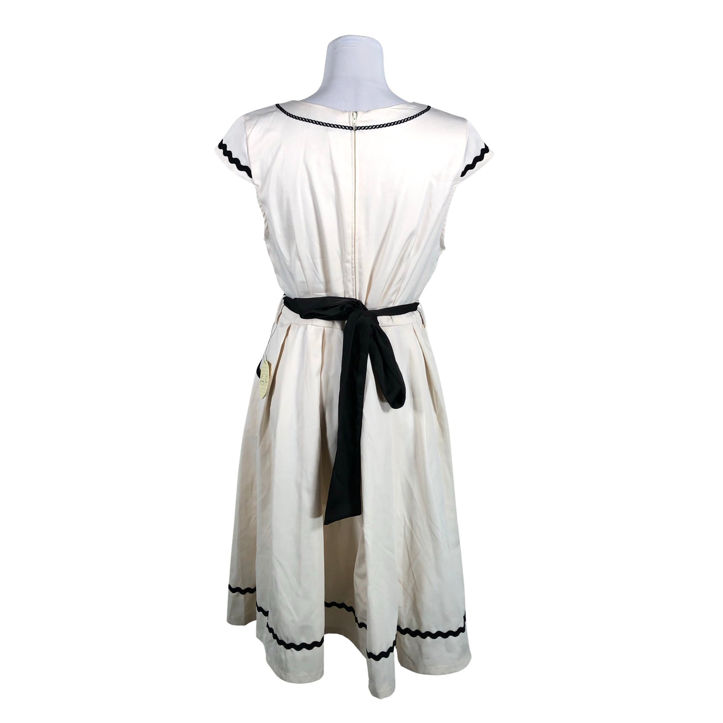 Unisex Lindy Bop - Dress, size 40 - Natural white (2)