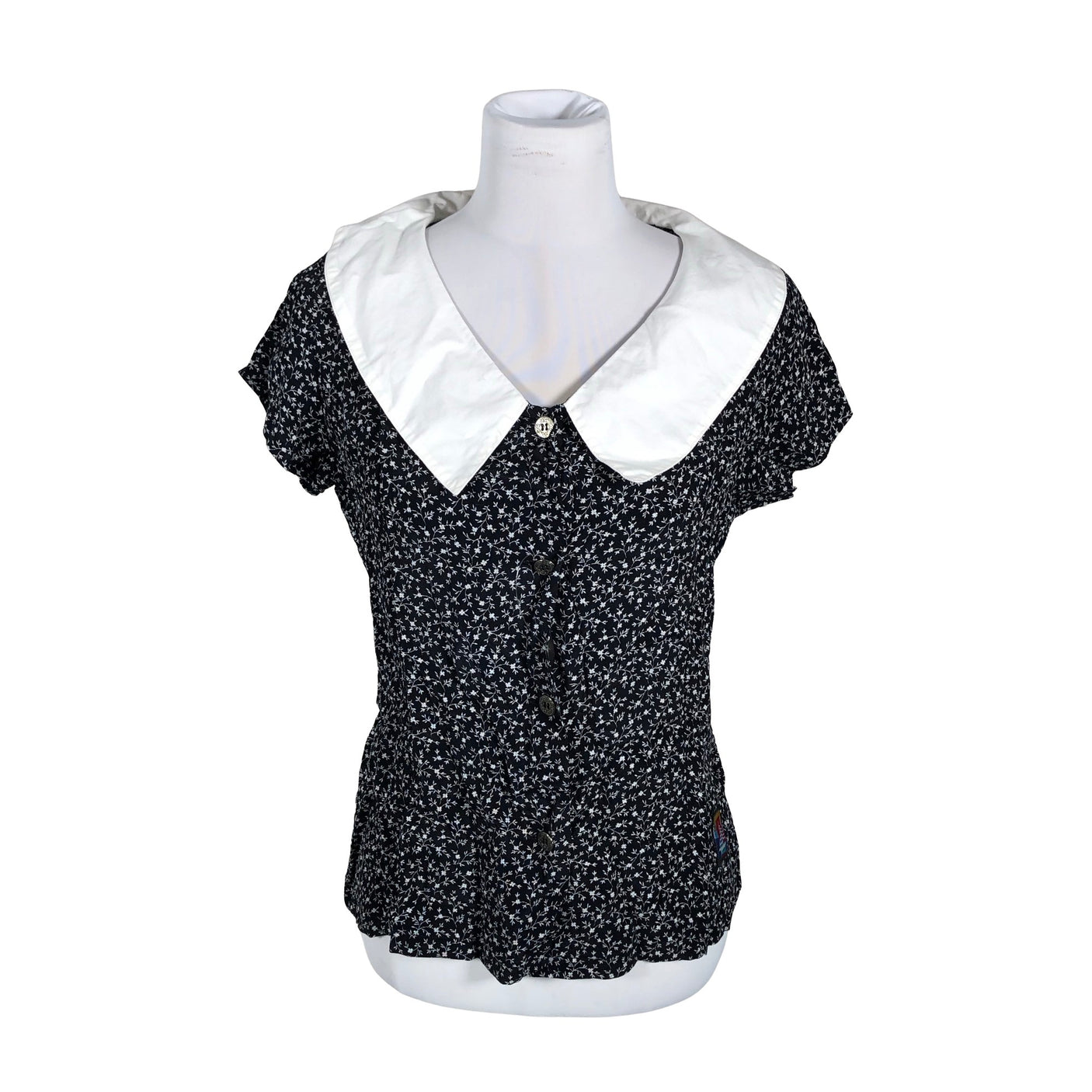 Unisex Rabalder - Short-sleeved blouse, size 40 - Black (1)
