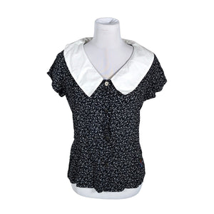 Unisex Rabalder - Short-sleeved blouse, size 40 - Black (1)