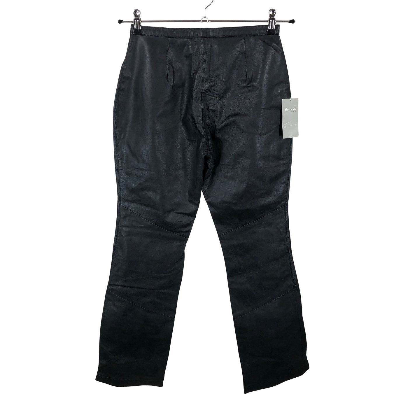 Unisex Claire - Leather pants, size 34 - Black (2)