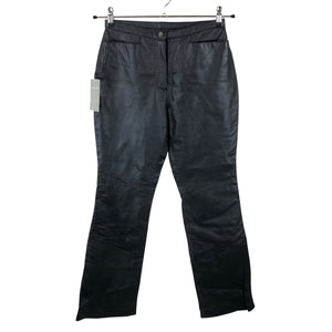 Unisex Claire - Leather pants, size W25 - Black (2)