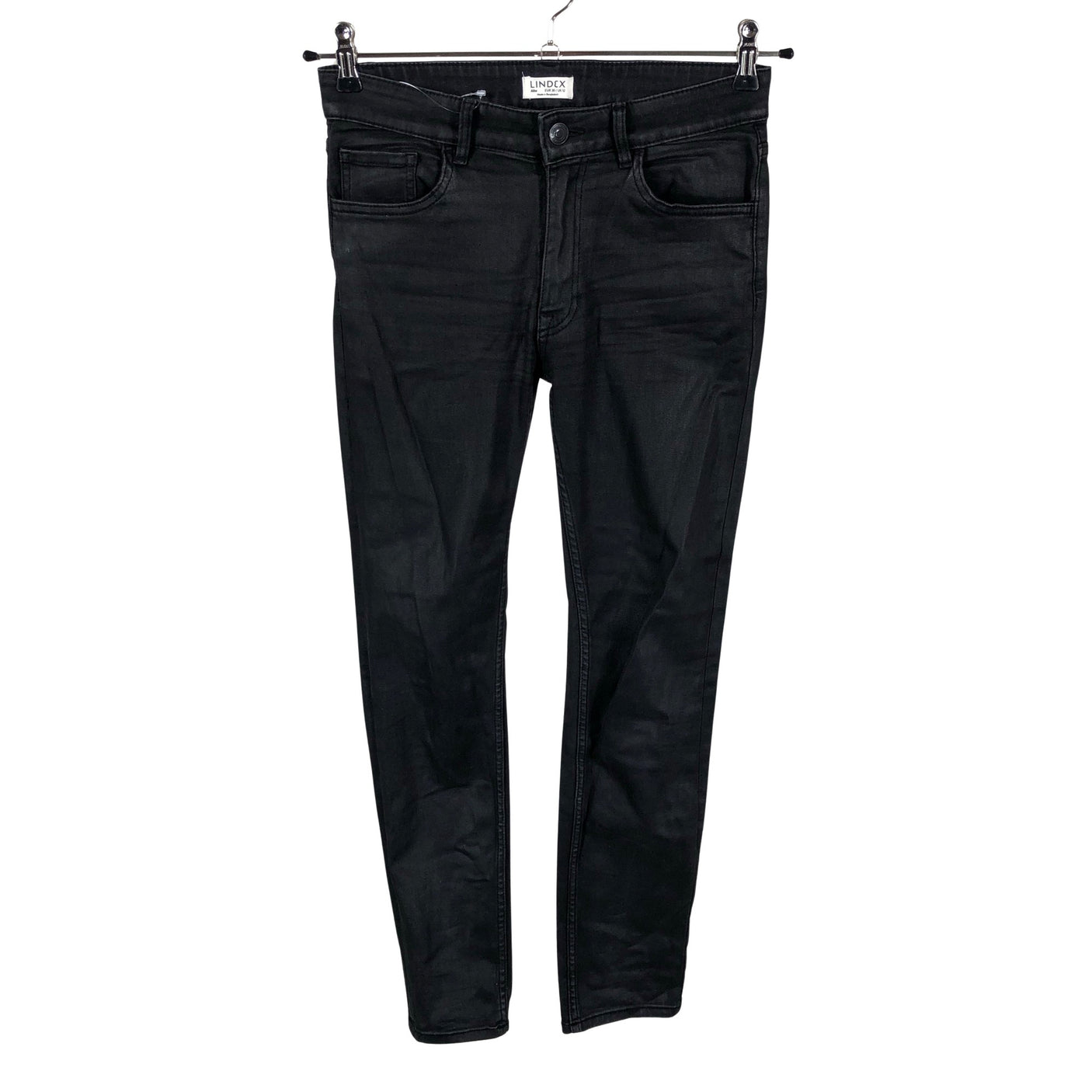 Unisex Lindex - Jeans, size W29 - Black (2)