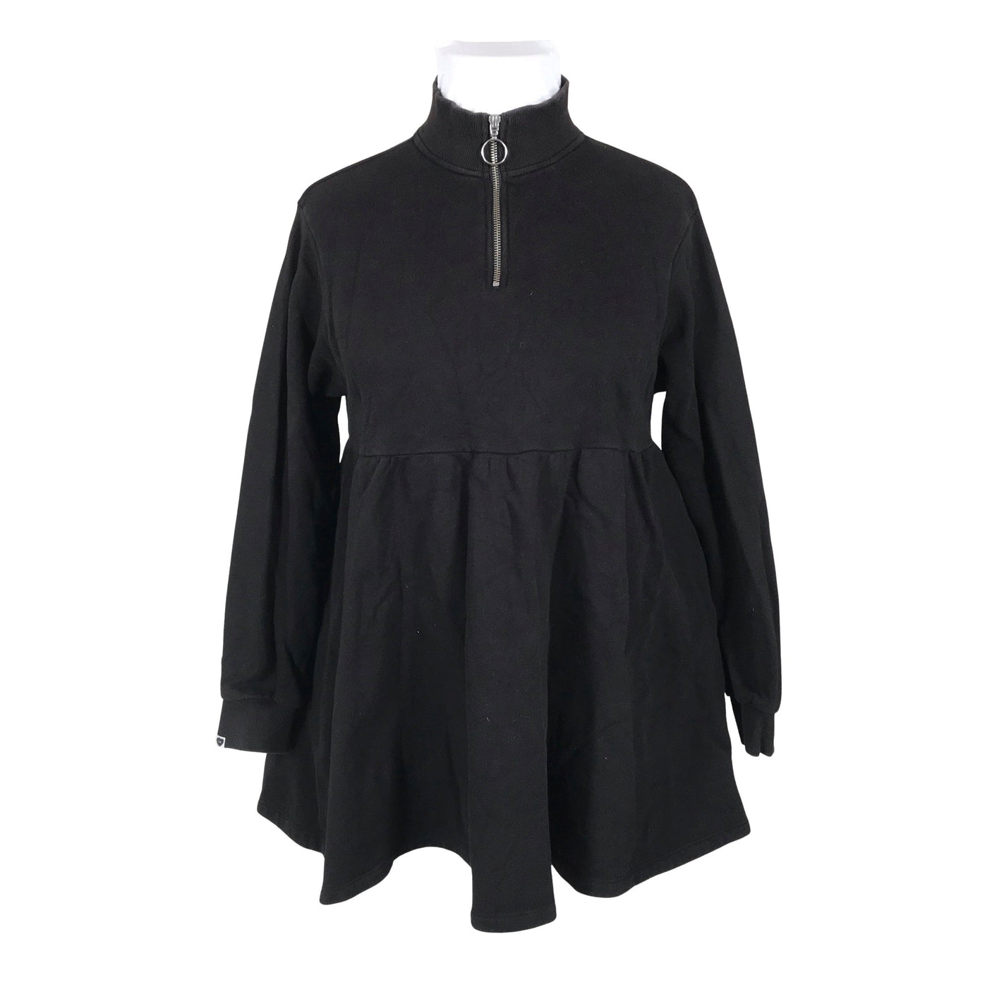 Unisex Lazy Oaf - Sweatshirt dress, size 42 - Black (1)