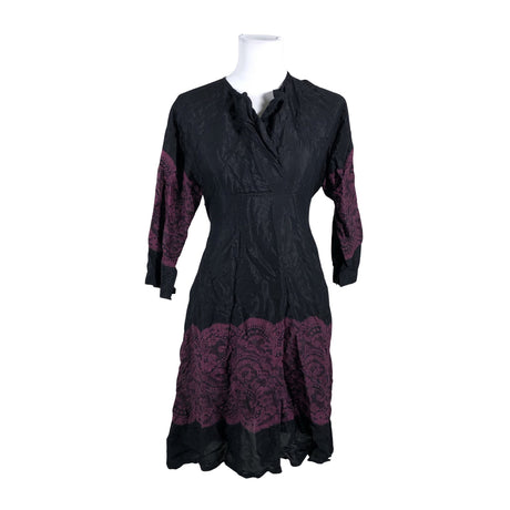 Unisex The Masai - Schiffon dress, size 38 - Black ()
