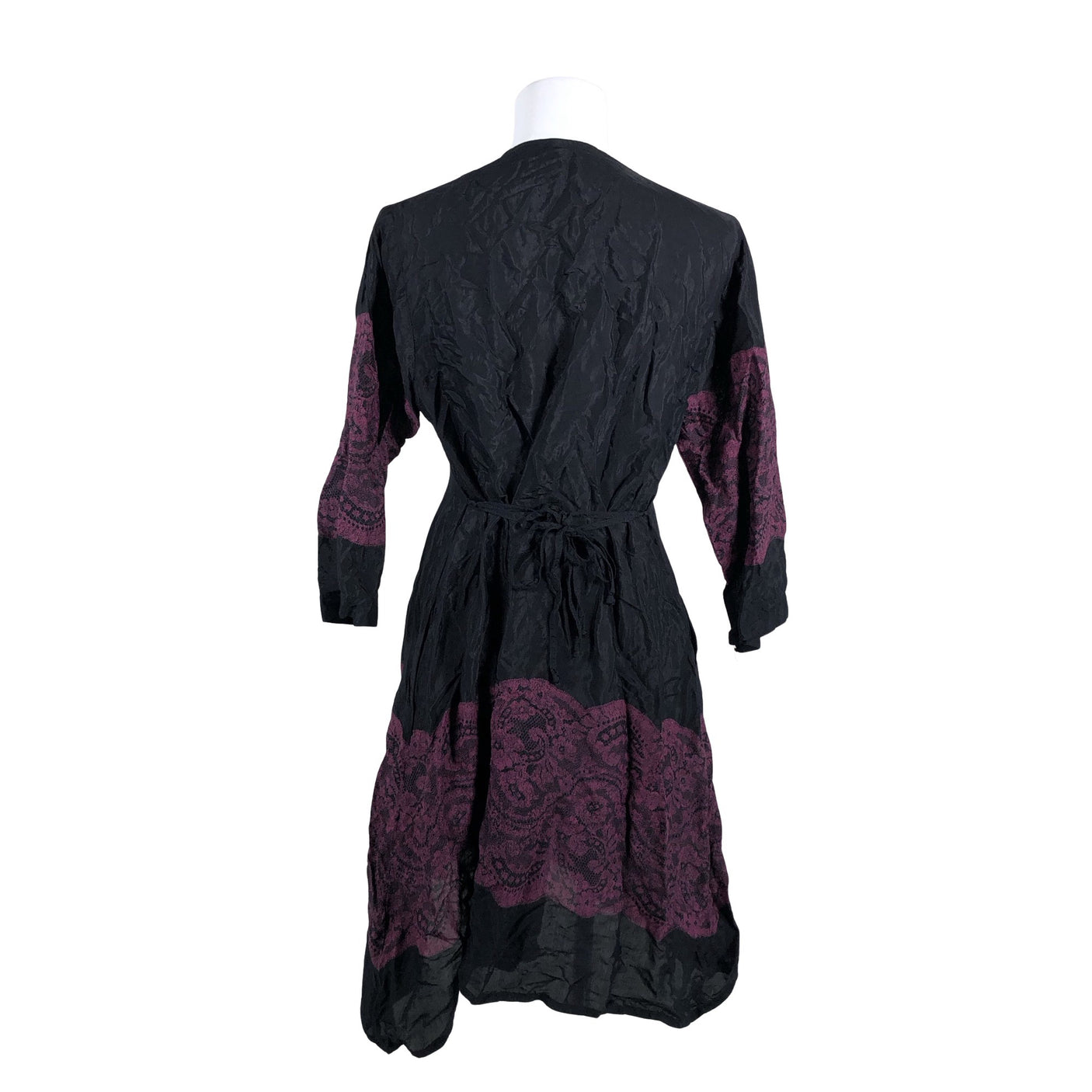 Unisex The Masai - Schiffon dress, size 38 - Black (2)