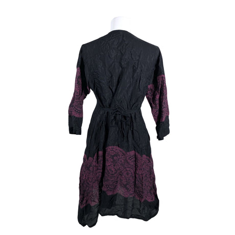 Unisex The Masai - Schiffon dress, size 38 - Black (2)
