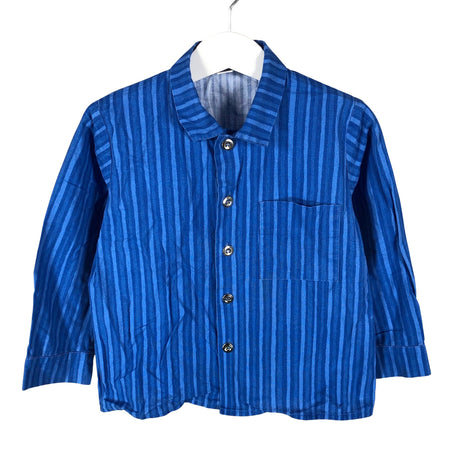 Unisex Marimekko - Collared shirt, size 98 - 104 - Blue ()