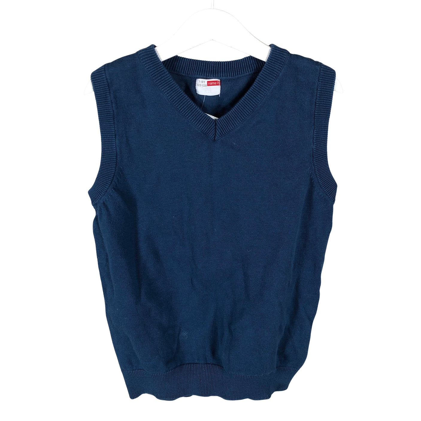 Unisex Name It - Kootud vest, suurus 122 - 128 - Sinine