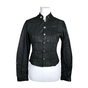 Unisex DAY Birger et Mikkelsen - Leather jacket, size 38 - Black (1)