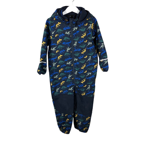 Unisex Mini Mize - Soft shell jumpsuit, size 98 - 104 - Blue ()