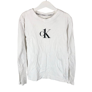 Unisex Calvin Klein - Tricot shirt, size 140 - 146 - Natural white (1)