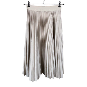 Unisex Minimum - Pleated skirt, size 38 - Beige (1)
