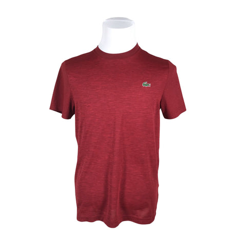 Unisex Lacoste - Sports shirt, short sleeve, size M - Red ()