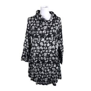 Unisex The Masai - Schiffon tunic, size 36 - Black (1)
