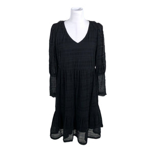 Unisex Cream - Tricot dress, size 38 - Black (1)