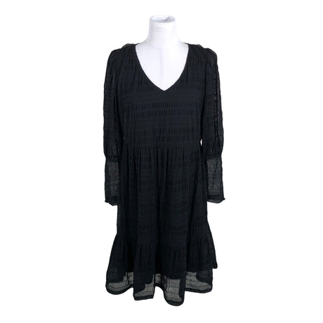Unisex Cream - Tricot dress, size 38 - Black ()