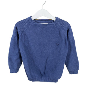 Unisex Minoti - Sweater, size 98 - 104 - Blue (1)