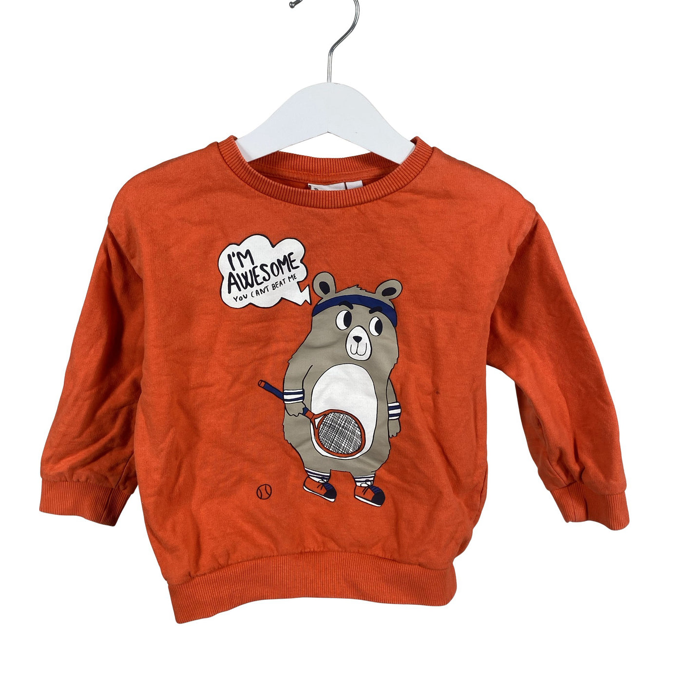 Unisex Name It - Sweatshirt, size 92 - 98 - Orange (1)