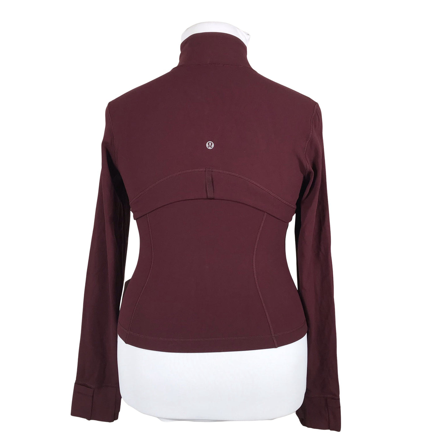 Unisex Lululemon - Sports shirt, long sleeve, size 42 - Wine red (2)