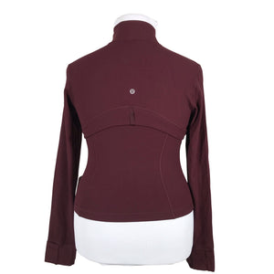 Unisex Lululemon - Sports shirt, long sleeve, size 42 - Wine red (2)