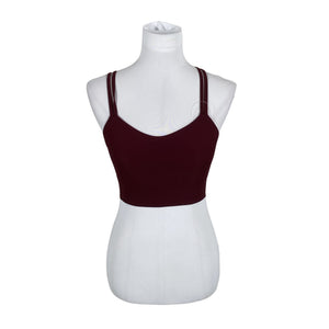 Unisex Lululemon - Sports top, size 40 - Wine red (1)