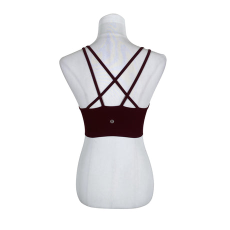 Unisex Lululemon - Sports top, size 40 - Wine red (2)