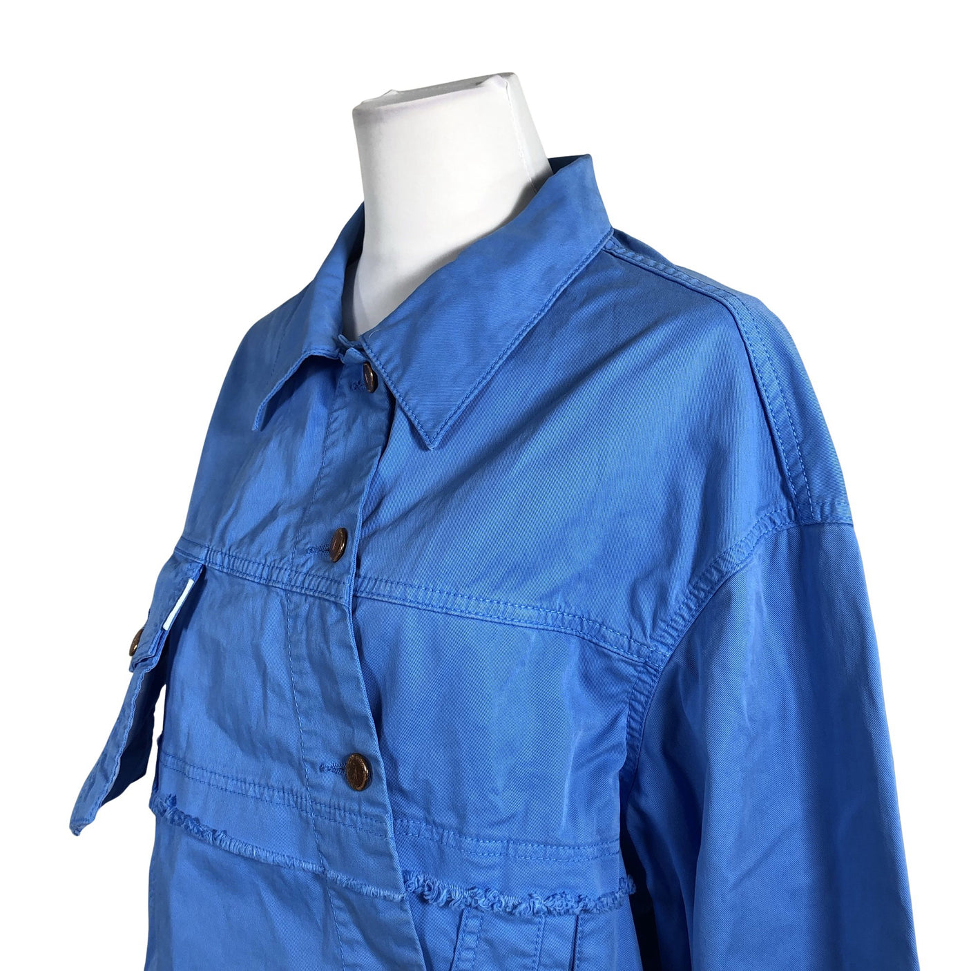 Unisex Aalto International - Denim jacket, size 36 - Blue (2)