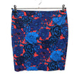 Unisex Ann Taylor - Fabric skirt, size 38 - Blue ()