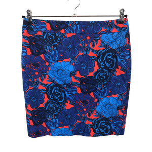 Unisex Ann Taylor - Fabric skirt, size 38 - Blue (1)