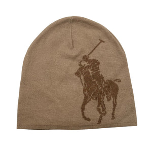 Unisex Polo Ralph Lauren - Lightweight beanie, size 50 - 52 cm - Brown (1)