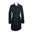 Unisex Selected - Trench coat, size 34 - Black