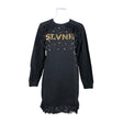 Unisex Silvian Heach - Sweatshirt tunic, size XS - Black ()