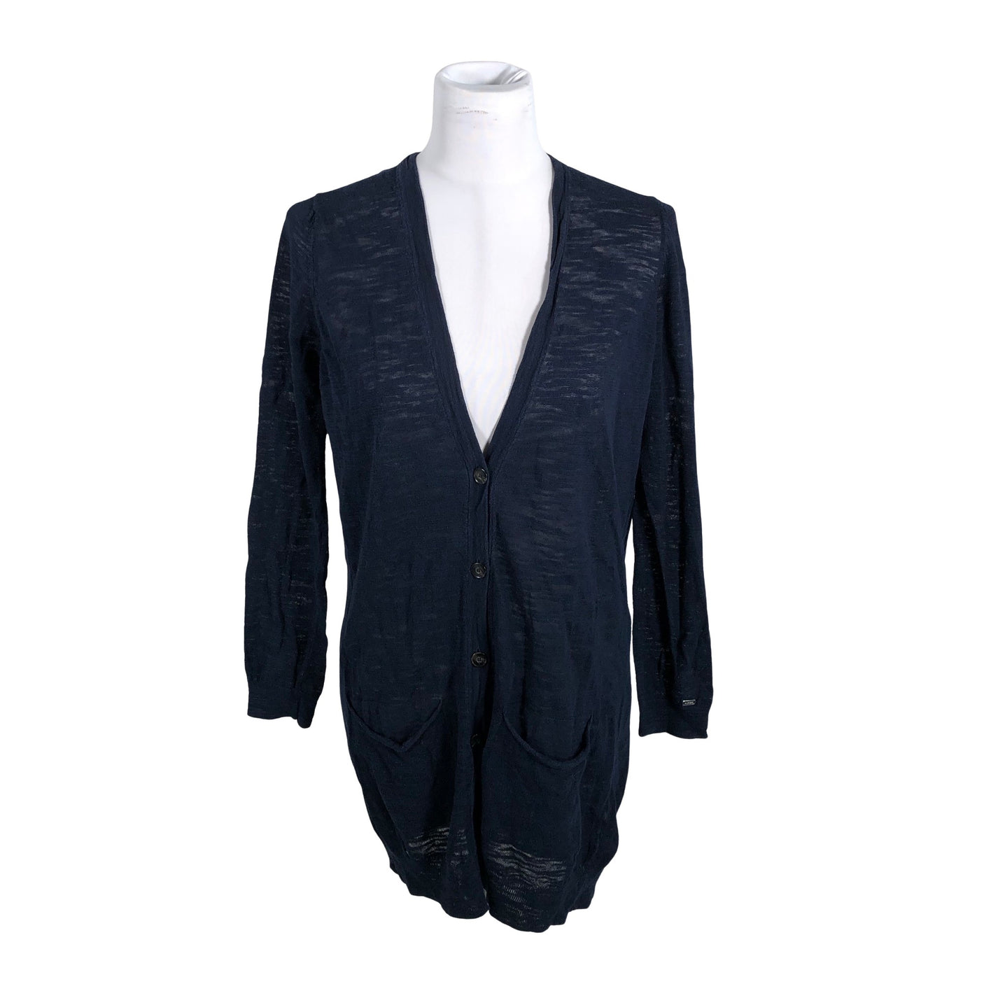 Unisex Tommy Hilfiger - Cardigan, size 36 - Blue (1)