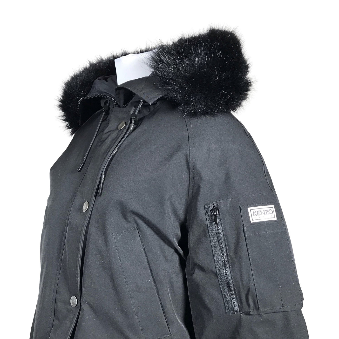 Unisex Kenzo - Down jacket, size 38 - Black (2)
