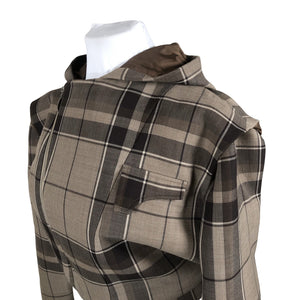 Unisex Studio Lamea - Wool coat, size 42 - Brown (2)