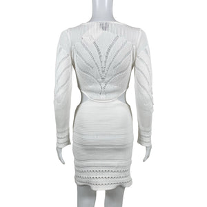 Unisex Just Cavalli - Knit dress, size 34 - White (2)