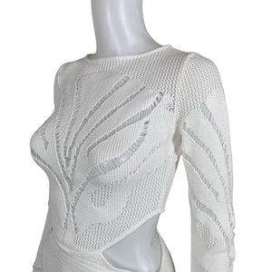 Unisex Just Cavalli - Knit dress, size 34 - White (3)