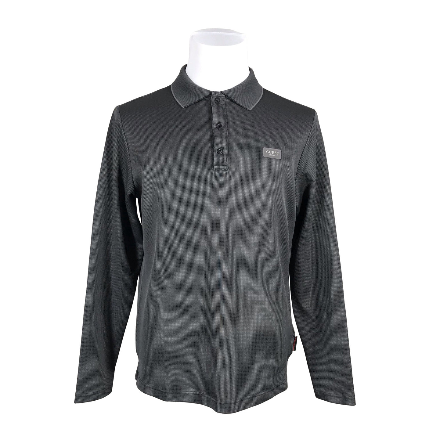 Unisex Guess - Sports shirt, long sleeve, size L - Gray (1)
