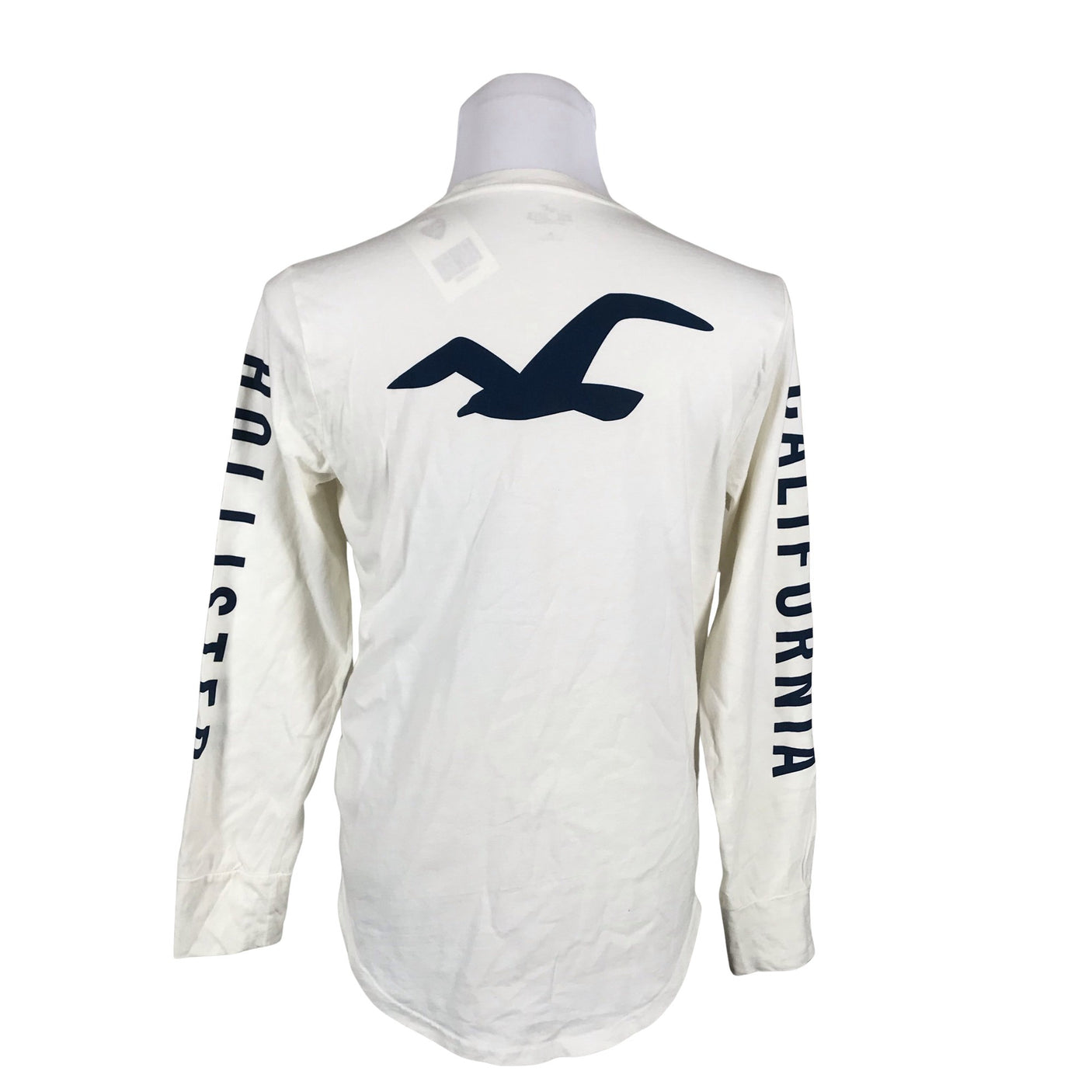 Unisex Hollister - Tricot shirt, size M - Natural white (2)