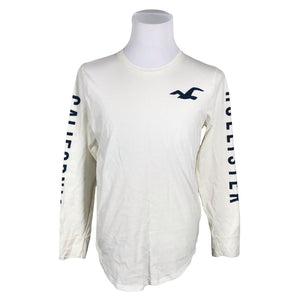 Unisex Hollister - Tricot shirt, size M - Natural white (1)