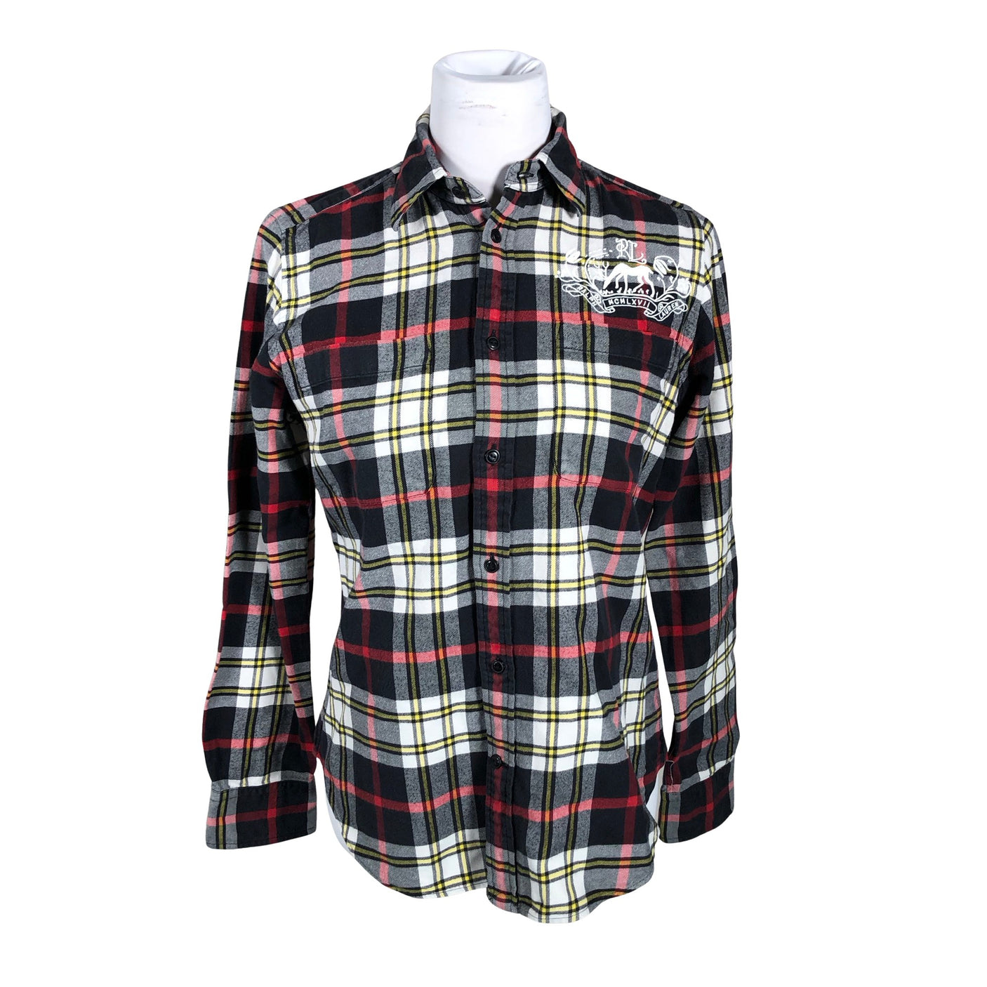 Naisten Ralph Lauren - Kauluspaita, koko 40 - Musta