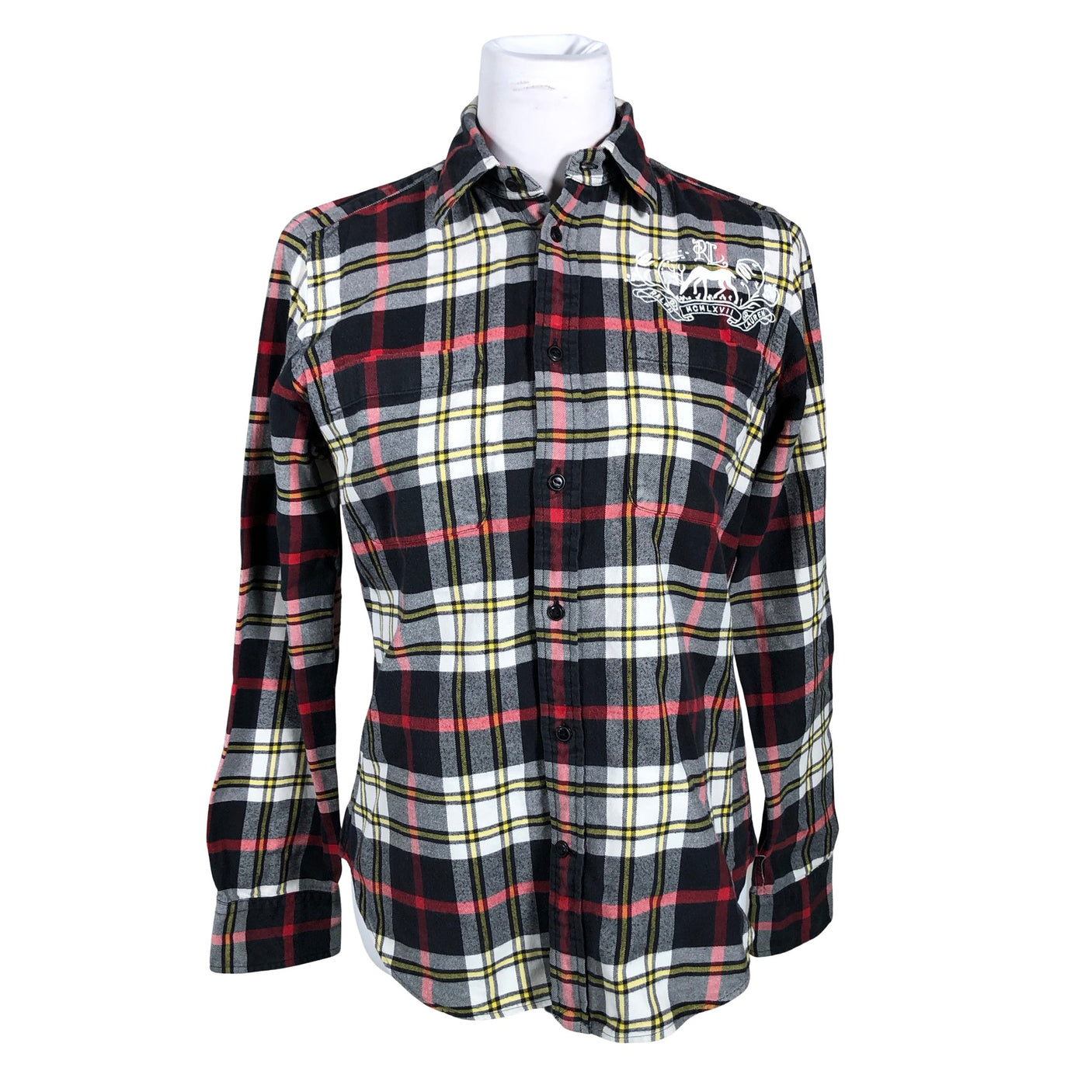 Naisten Ralph Lauren - Kauluspaita, koko 40 - Musta