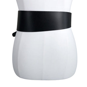 Unisex Lindex - Leather belt, size Ei kokoa - Black (2)