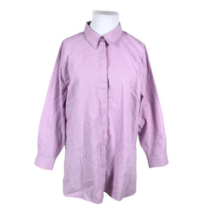 Unisex Nanso - Collared shirt, size 48 - Light pink (1)